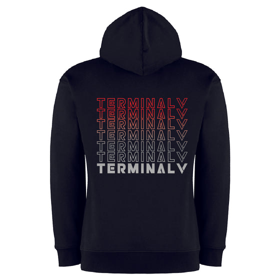 Terminal V Hoodie - Repeater Red Grey